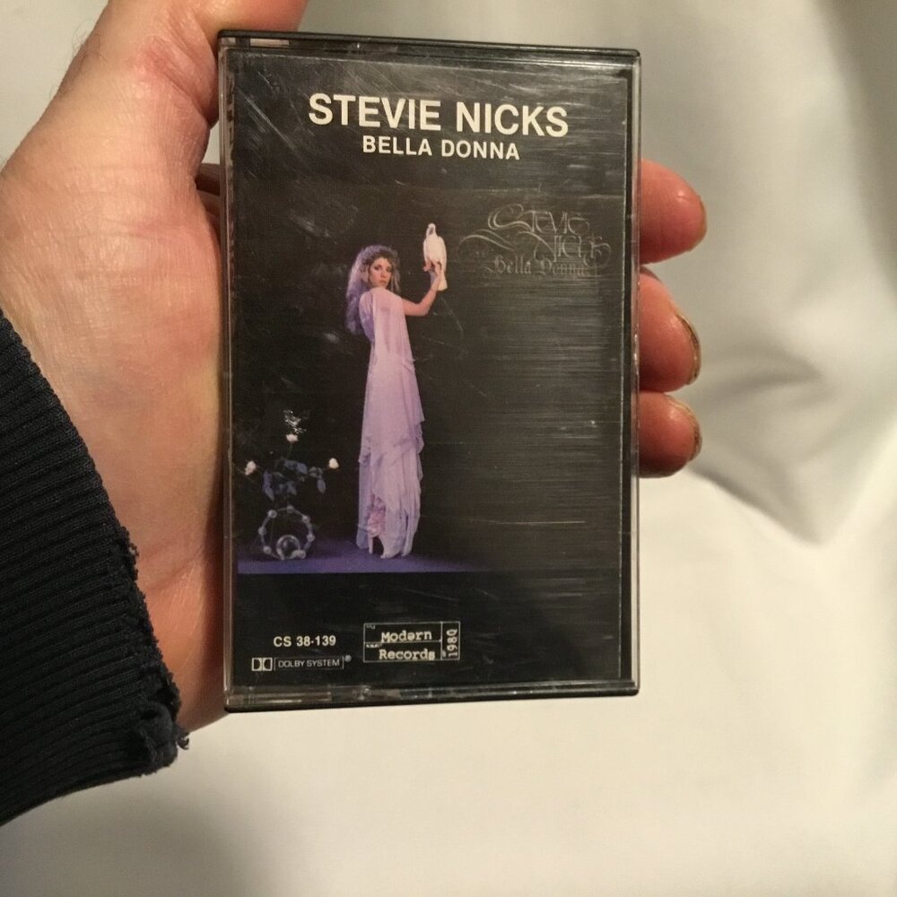 Stevie Nicks Bella Donna Cassette Edge Of Seventeen & Leather And Lace
